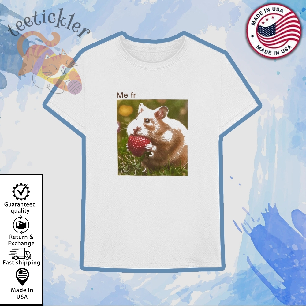 Hamster Eating Strawberry Shirt Funny Goodie Two Sleeves Tee 6 Hamster Eating Strawberry Shirt Funny Goodie Two Sleeves Tee