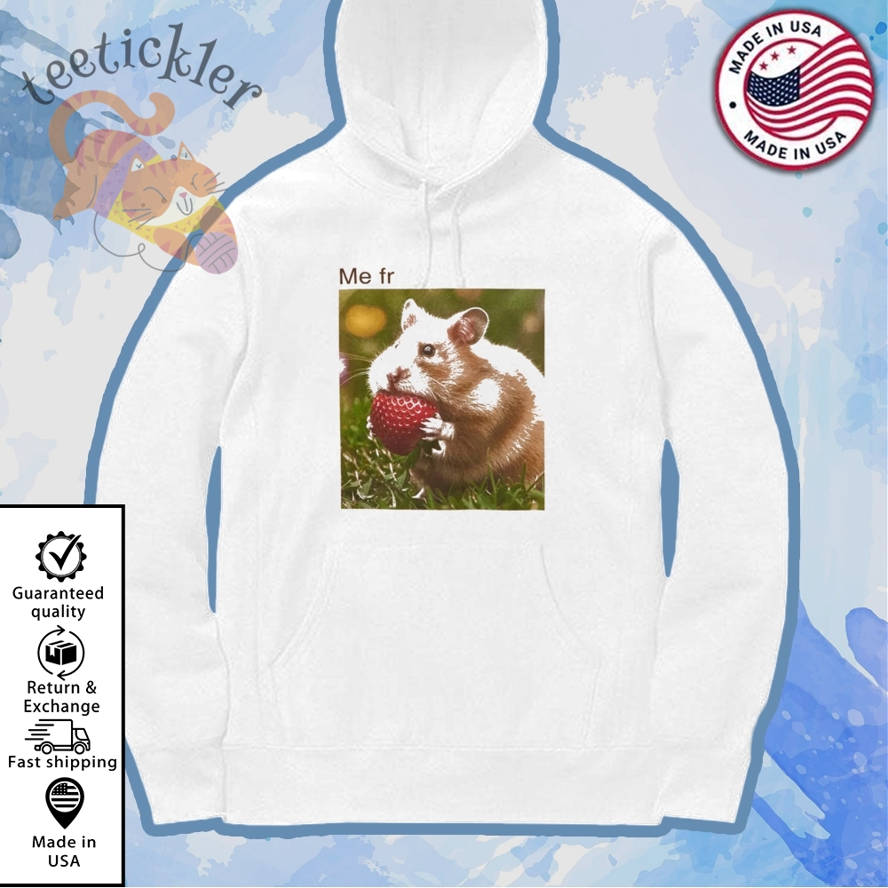 Hamster Eating Strawberry Shirt Funny Goodie Two Sleeves Tee 7 Hamster Eating Strawberry Shirt Funny Goodie Two Sleeves Tee