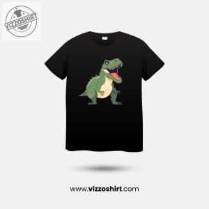 Green T-Rex Unisex T-shirt 2 Green T Rex Unisex T shirt vizzoshirt.com 1