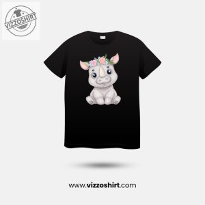 Baby Rhino Unisex T-shirt 2 Baby Rhino Unisex T shirt vizzoshirt.com 1