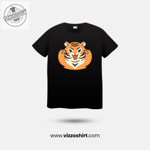 Angry Tiger Unisex T-shirt 2 Angry Tiger Unisex T shirt vizzoshirt.com 1