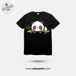 Sleepy Panda Unisex T-shirt 2 Sleepy Panda Unisex T shirt vizzoshirt.com 1