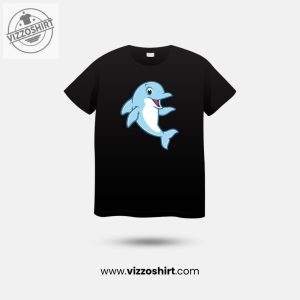 Aqua Dolphin Unisex T-shirt 2 Aqua Dolphin Unisex T shirt vizzoshirt.com 1