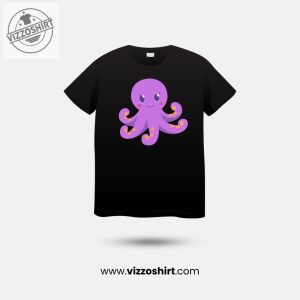 Baby Face Octopus Unisex T-shirt 2 Baby Face Octopus Unisex T shirt vizzoshirt.com 1