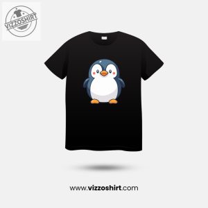 Blue Baby Penguin Unisex T-shirt 2 Blue Baby Penguin Unisex T shirt vizzoshirt.com 1