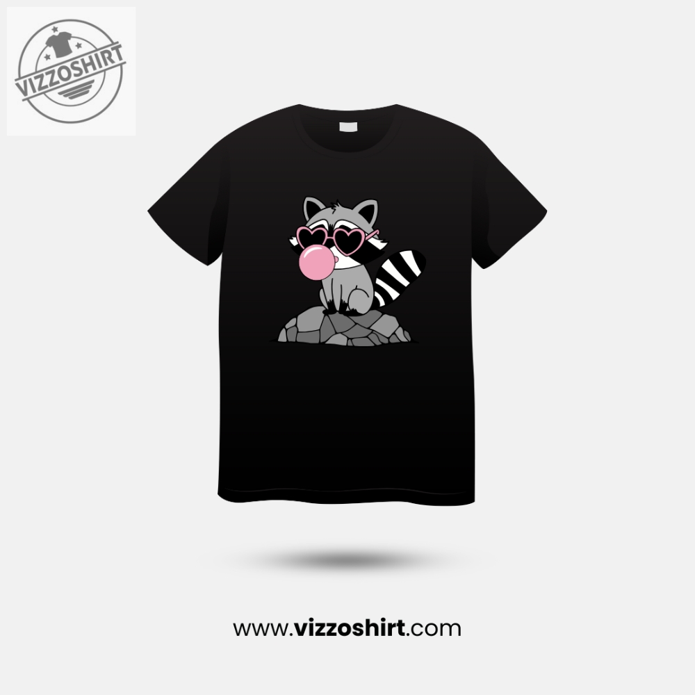Raccoon Graphic Unisex T shirt vizzoshirt.com 1