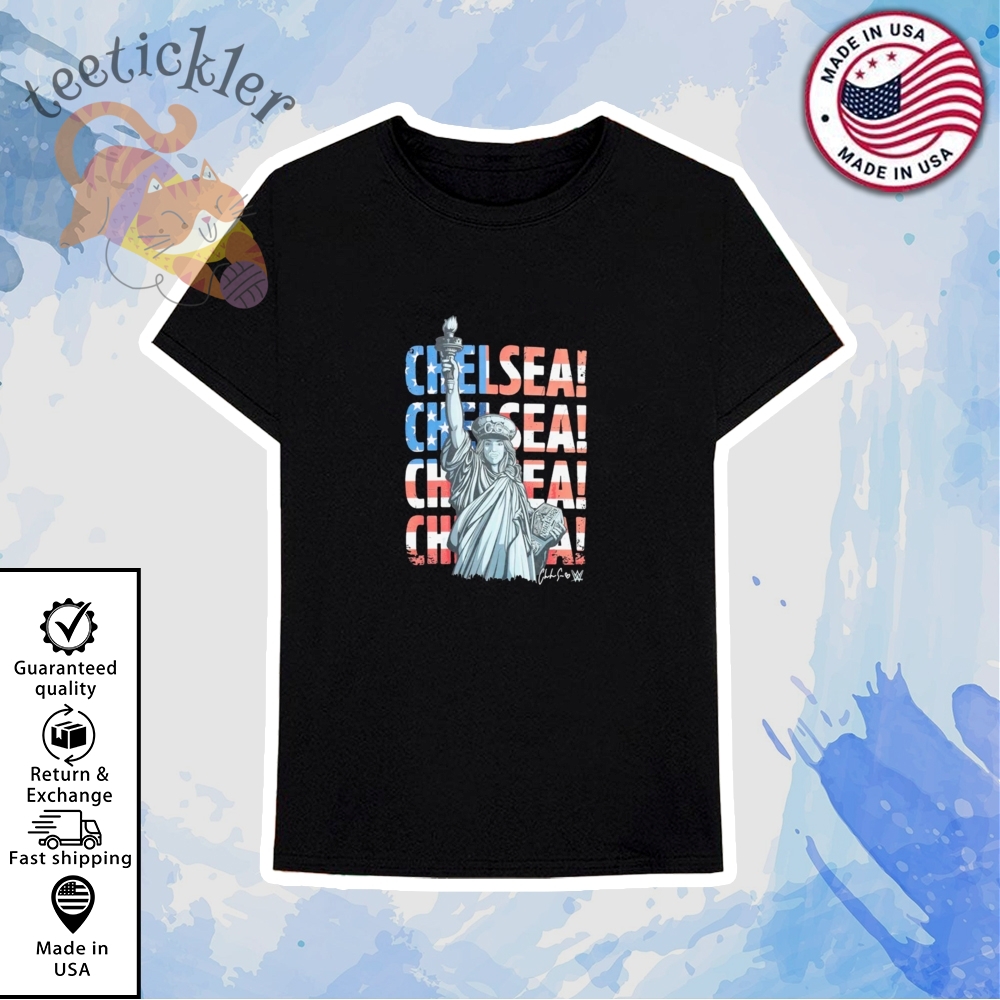 Wwe Chelsea Green Autographed Statue Shirt 6 WWE Chelsea Green Autographed Statue Shirt