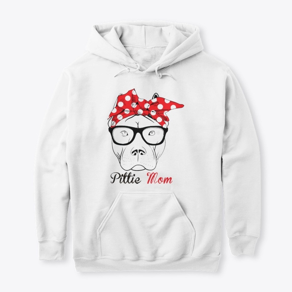 combo 2 hoodie Pittie Mom