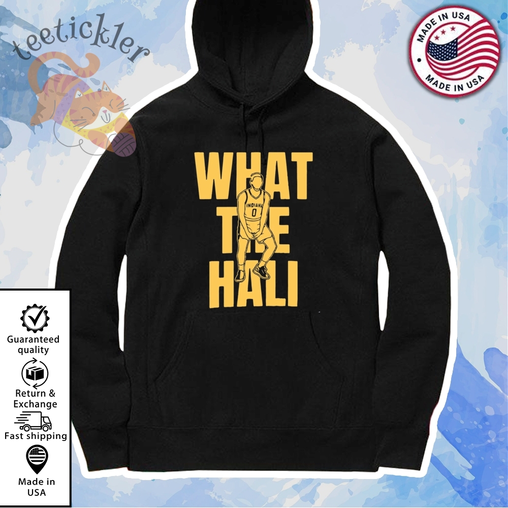 What The Haliburton T Shirt What The Hali Tyrese Haliburton Shirt Indiana Basketball Champs 2025 Tee 7 What The Haliburton T Shirt What The Hali Tyrese Haliburton Shirt Indiana Basketball Champs 2025 Tee