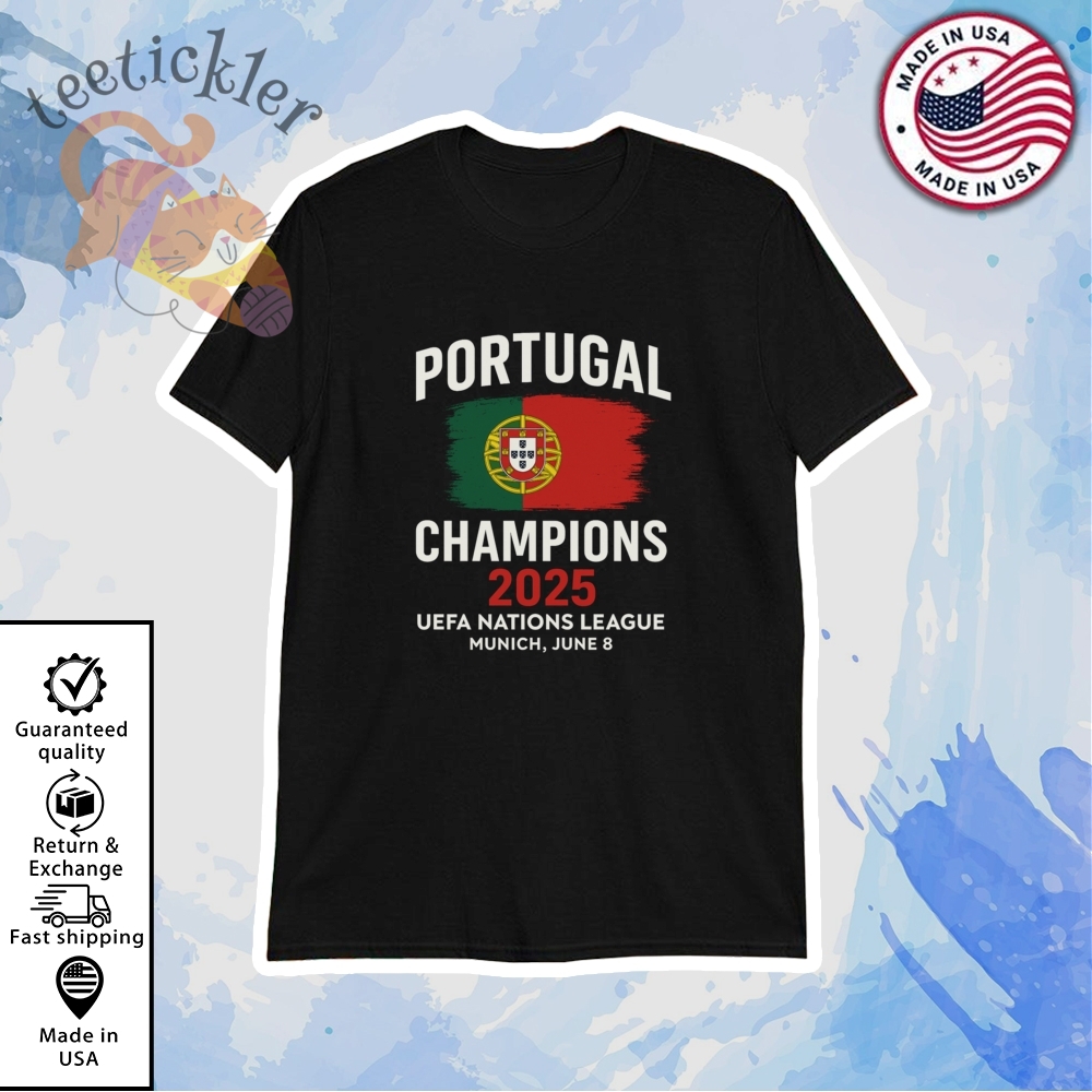 Portugal Uefa Nations League Champions 2025 Shirt teetickler 1