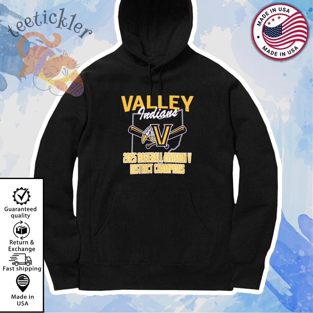 Lucasville Valley Baseball 2025 District Champion Shirt 7 Lucasville Valley Baseball 2025 District Champion Shirt