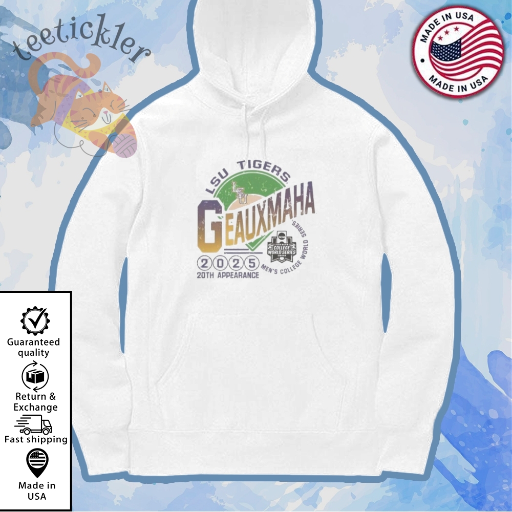 Lsu Tiger Geauxmaha Shirt Lsu Tiger Geauxmaha 2025 20Th Appearance T Shirt 7 LSU Tiger Geauxmaha Shirt LSU Tiger Geauxmaha 2025 20th Appearance T Shirt