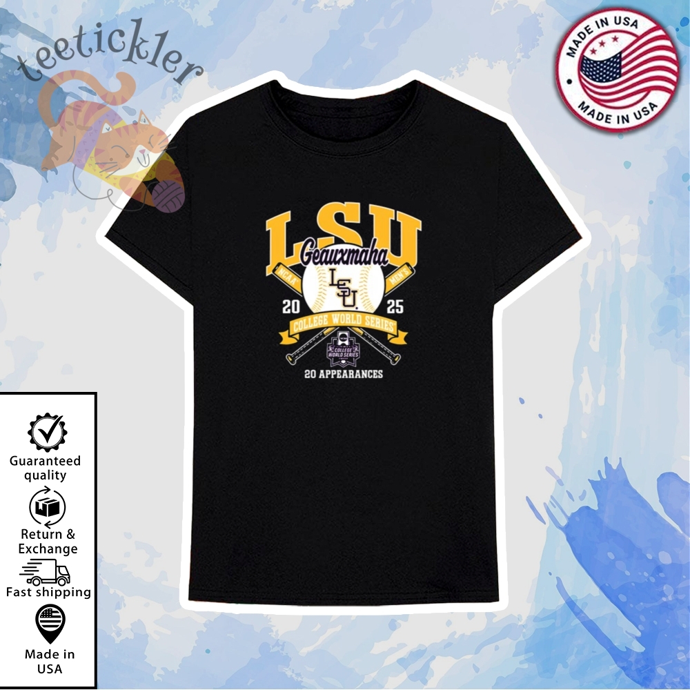 Lsu Geauxmaha 2025 T Shirt 6 LSU Geauxmaha 2025 T Shirt