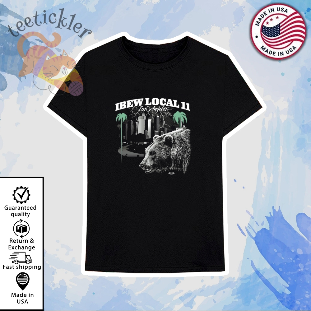 Electricians Welfare Committee California Bear Shirt 6 Electricians Welfare Committee California Bear Shirt