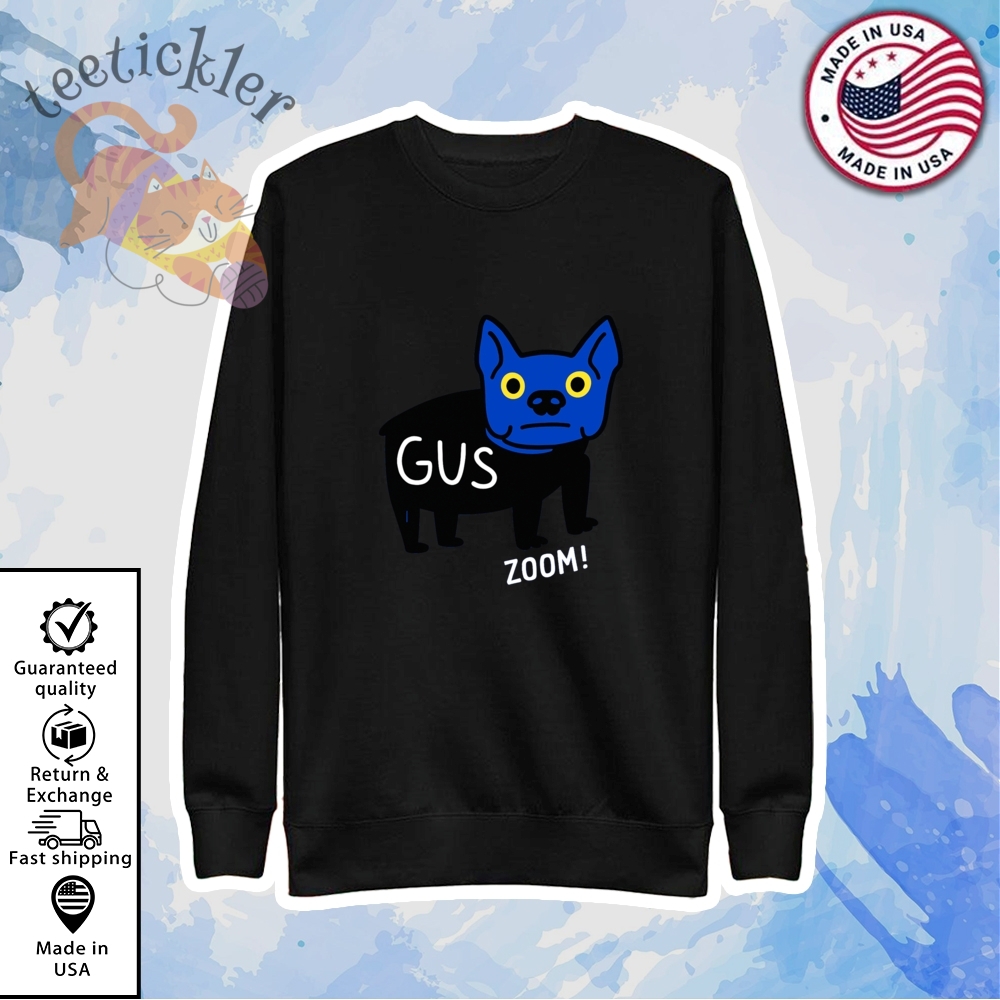 Blue Dog Cartoon Gus Zoom Shirt 5 Blue Dog Cartoon Gus Zoom Shirt