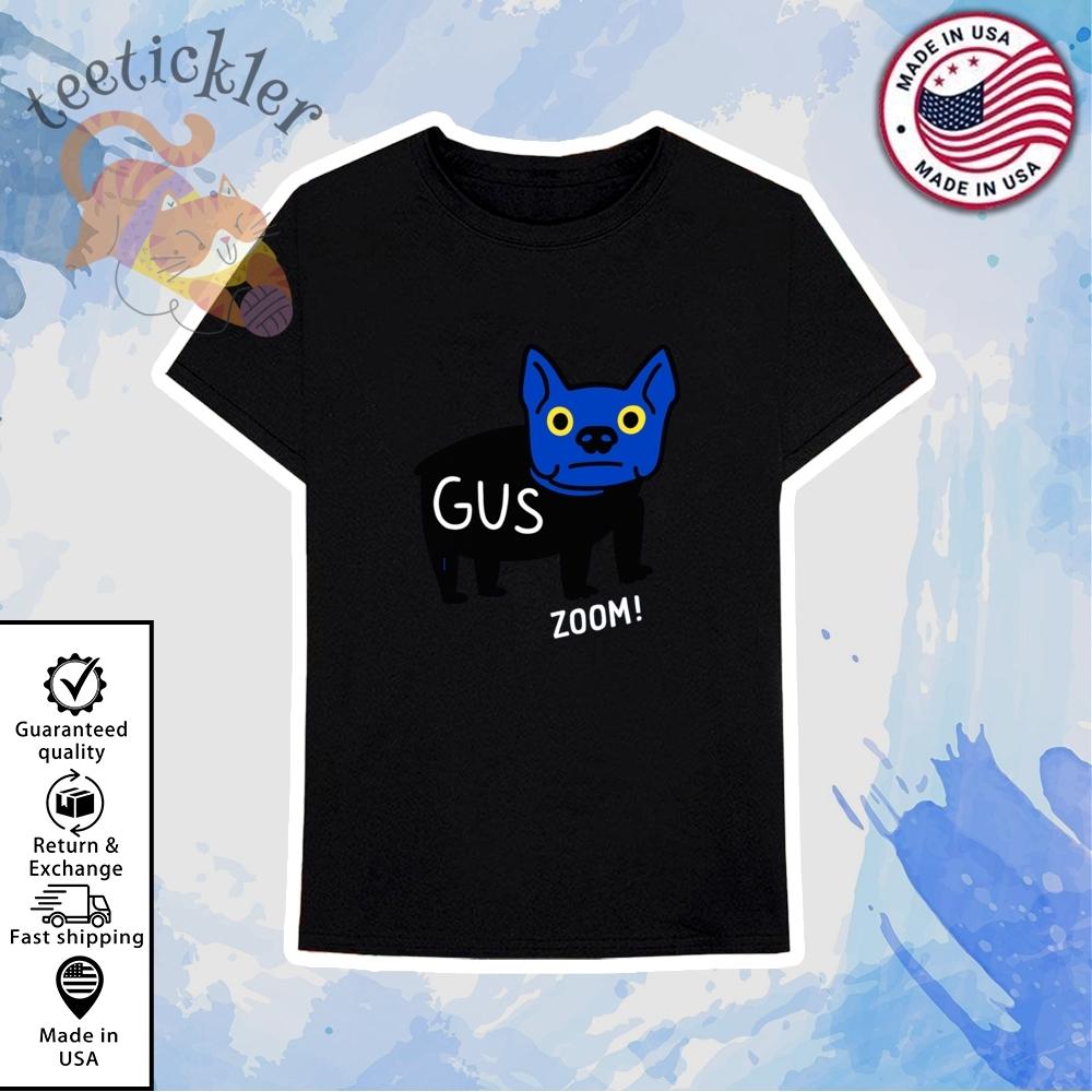 Blue Dog Cartoon Gus Zoom Shirt 6 Blue Dog Cartoon Gus Zoom Shirt