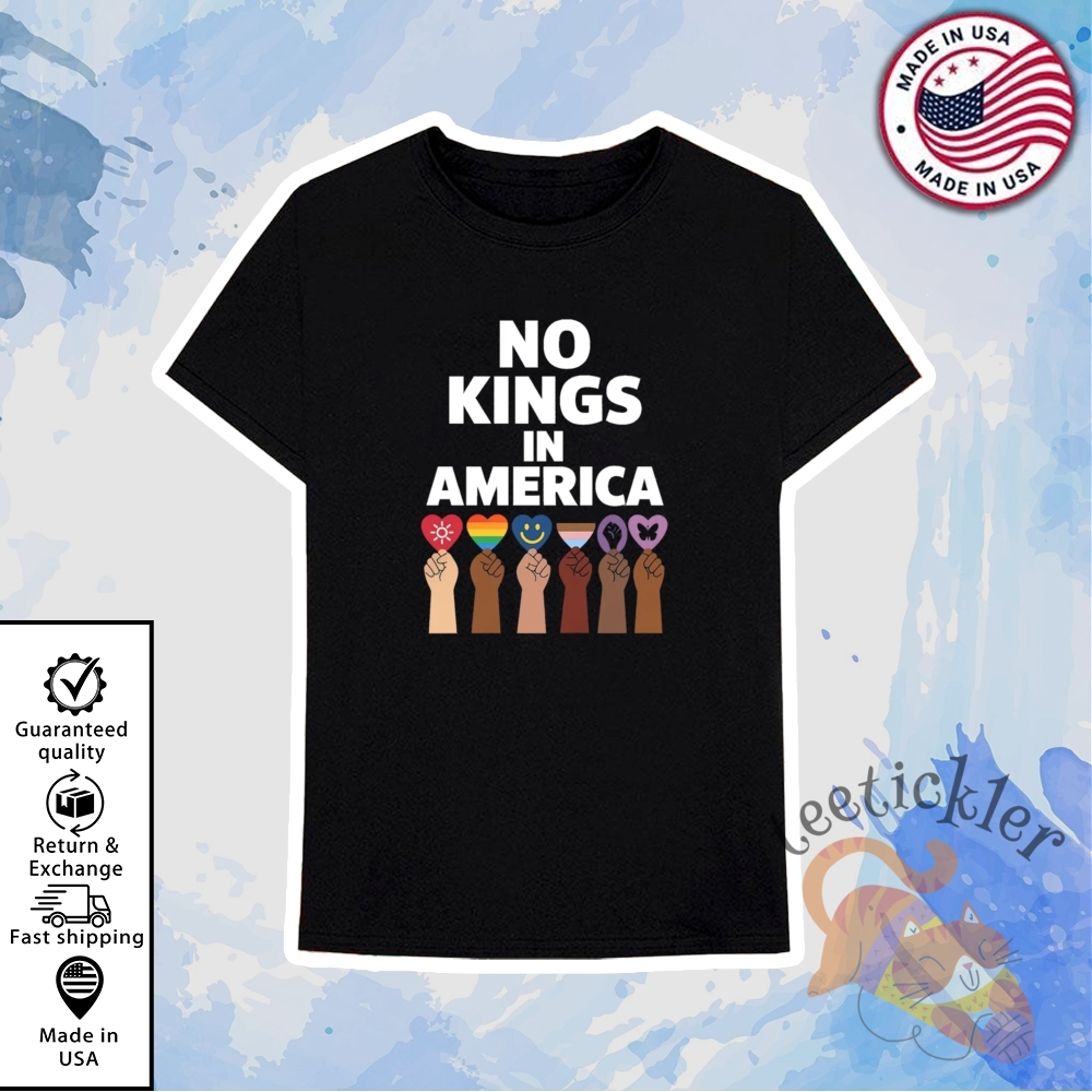 No Kings T Shirt Anti Authoritarian Protest Trump Shirt 6 NO KINGS T Shirt Anti Authoritarian Protest Trump Shirt
