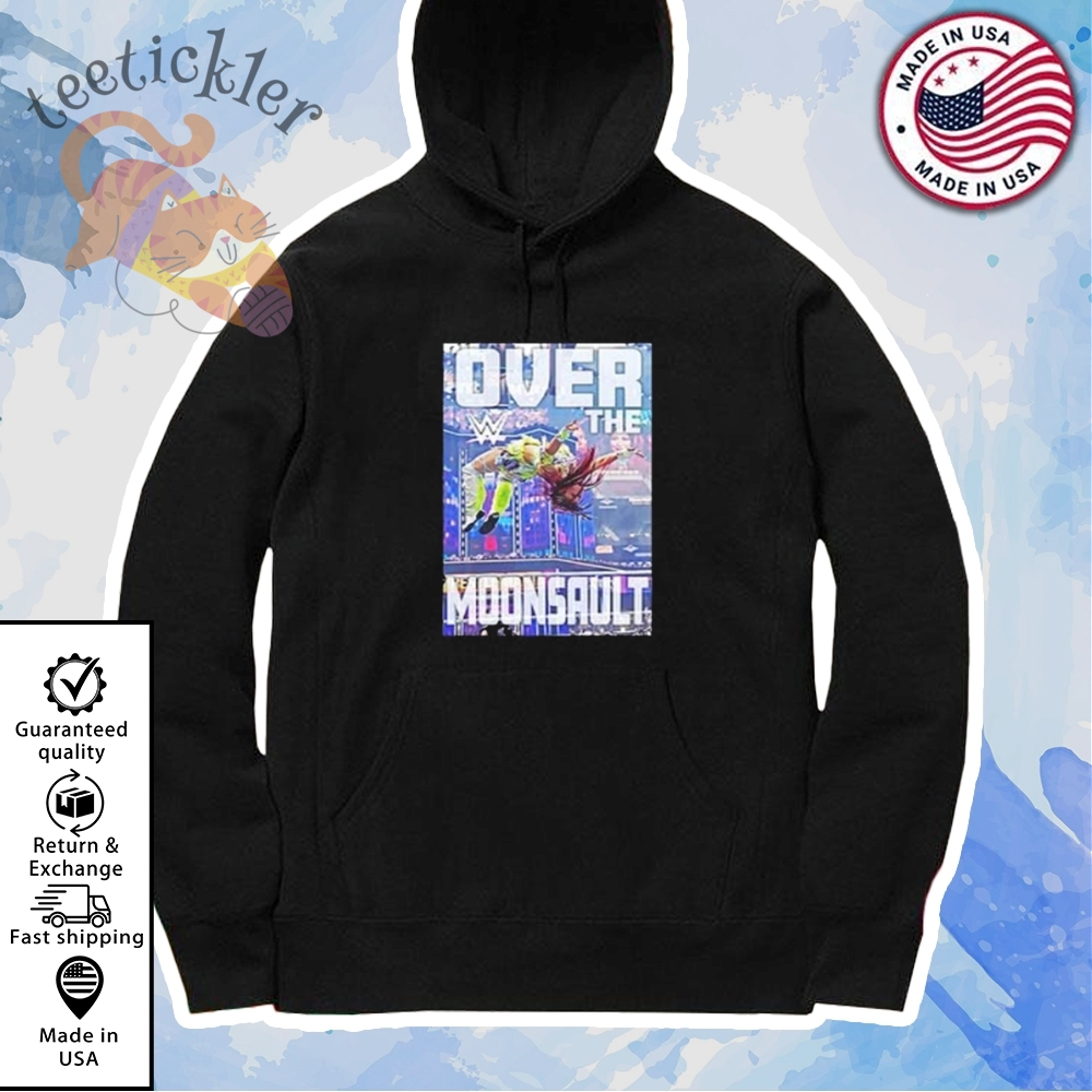 Iyo Sky Over The Moonsault Shirt Bold Wrestling Graphic Tshirt 7 IYO SKY Over The Moonsault Shirt Bold Wrestling Graphic T-Shirt