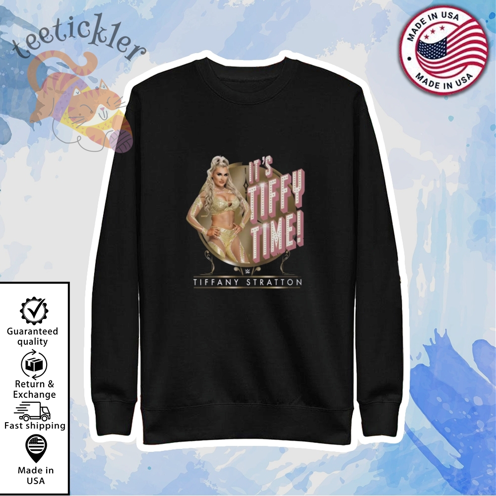 500 Level Black Tiffany Stratton Its Tiffy Time Shirt Wwe Superstar Apparel 4 500 Level Black Tiffany Stratton Its Tiffy Time Shirt WWE Superstar Apparel