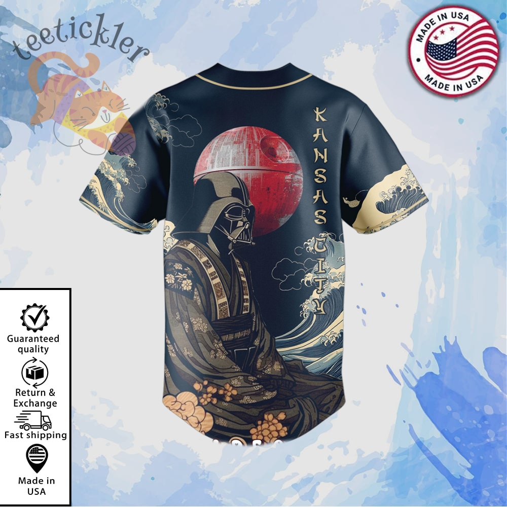 Lord Vader Kansas City Royals 2025 Japan Baseball Jersey 3 Lord Vader Kansas City Royals 2025 Japan Baseball Jersey