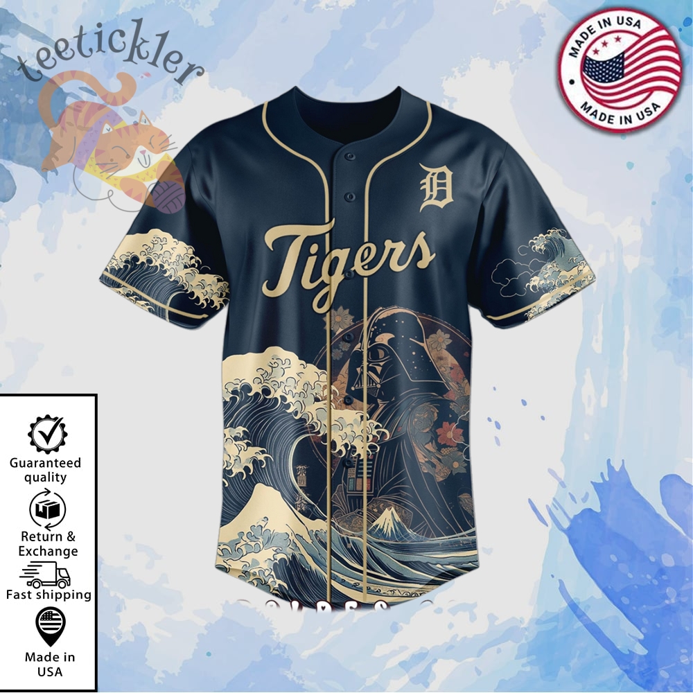 Lord Vader Detroit Tigers 2025 Japan Baseball Jersey