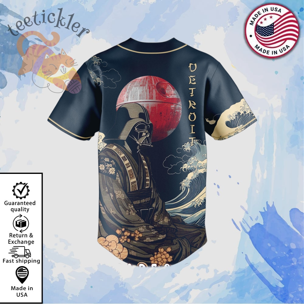 Lord Vader Detroit Tigers 2025 Japan Baseball Jersey 3 Lord Vader Detroit Tigers 2025 Japan Baseball Jersey