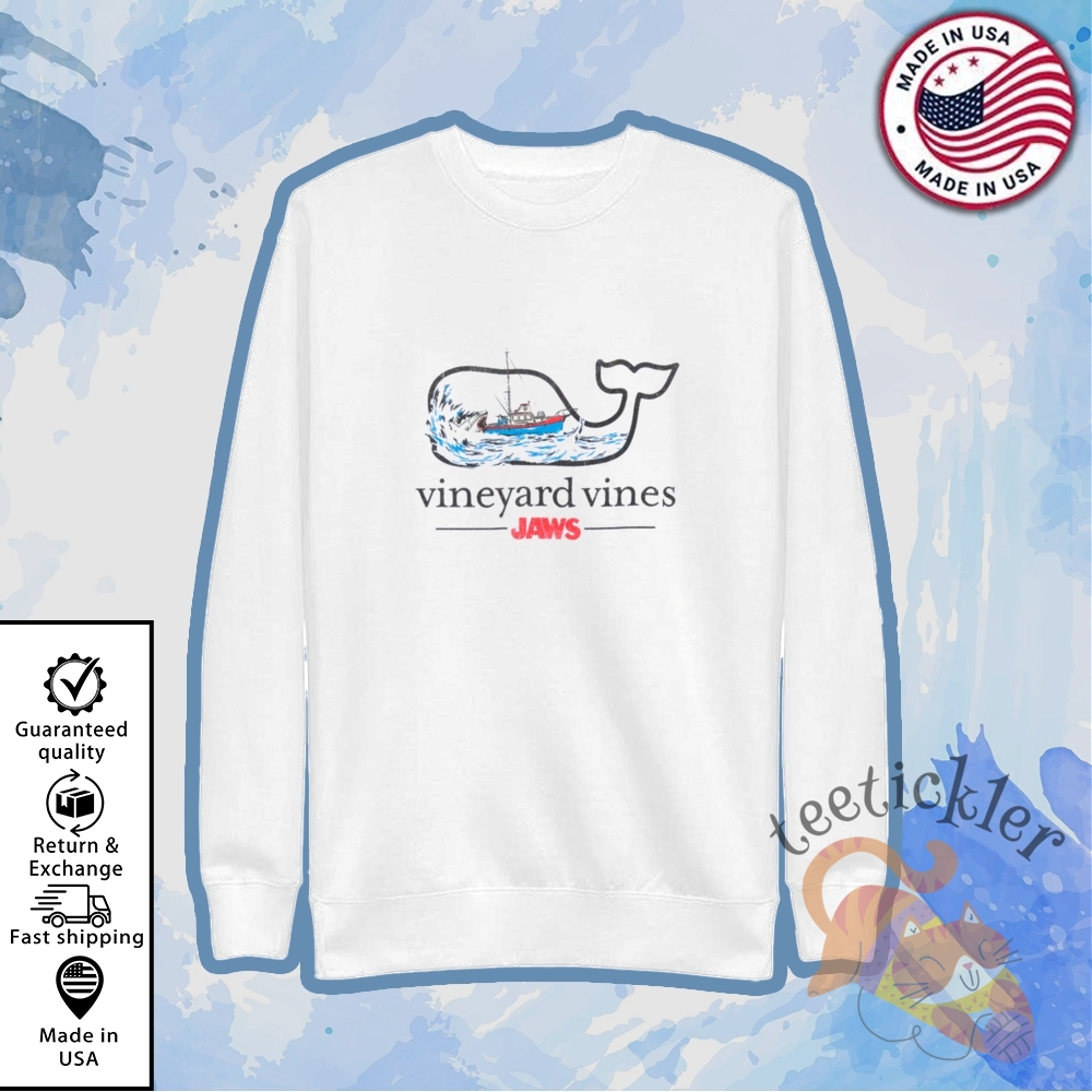 Vineyard Vines Jaws Orca Whale Shirt Nautical Shark Movie Fan Tee 5 Vineyard Vines Jaws Orca Whale Shirt Nautical Shark Movie Fan Tee