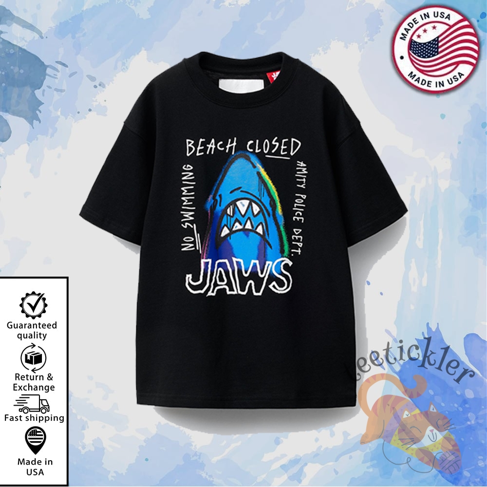 Zara Jaws Beach Closed Shirt 50Th Anniversary Movie Collection 1 ZARA Jaws Beach Closed Shirt 50th Anniversary Movie Collection