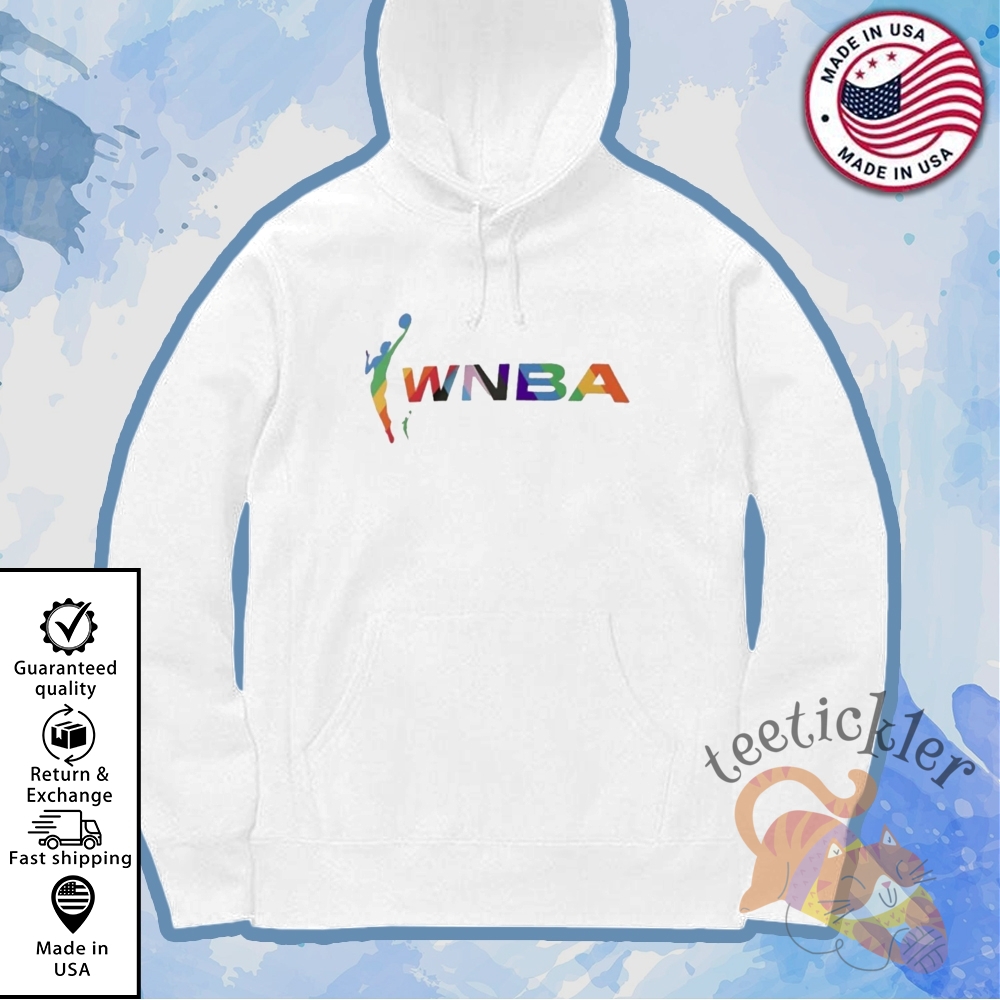 Wnba Pride Shirt 2025 Official Logo Rainbow Equality Tee 7 WNBA Pride Shirt 2025 Official Logo Rainbow Equality Tee