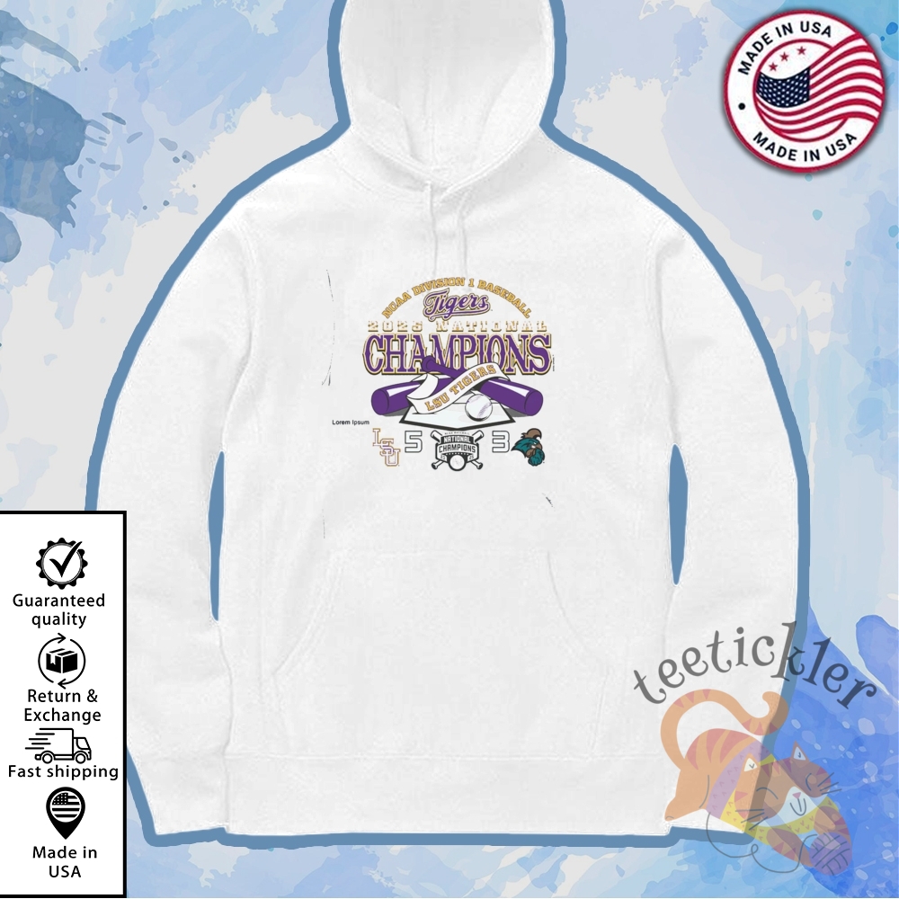 Lsu Tigers Bayou 2025 National Champions Baseball Score Shirt Game Day Tee 7 LSU Tigers Bayou 2025 National Champions Baseball Score Shirt Game Day Tee