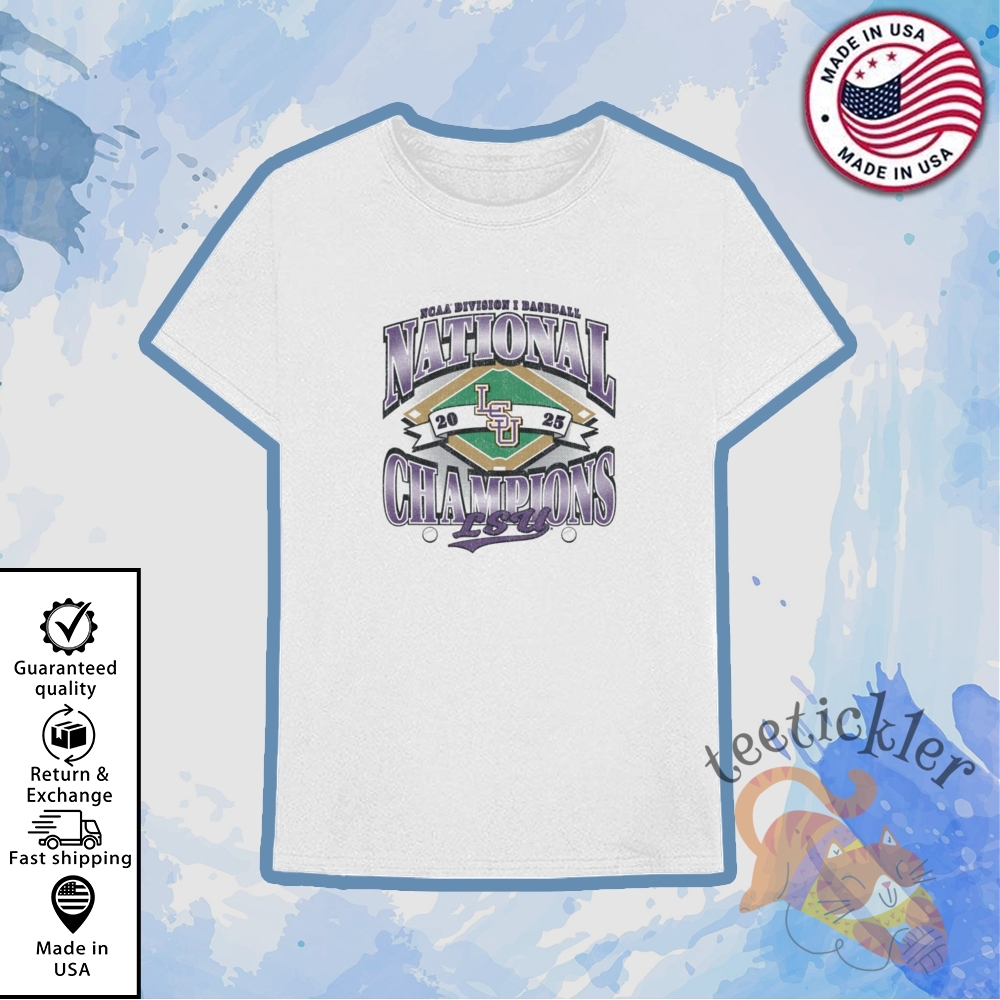 Lsu Tigers 47 Brand 2025 Baseball National Champions Franklin Shirt Fan Favorite