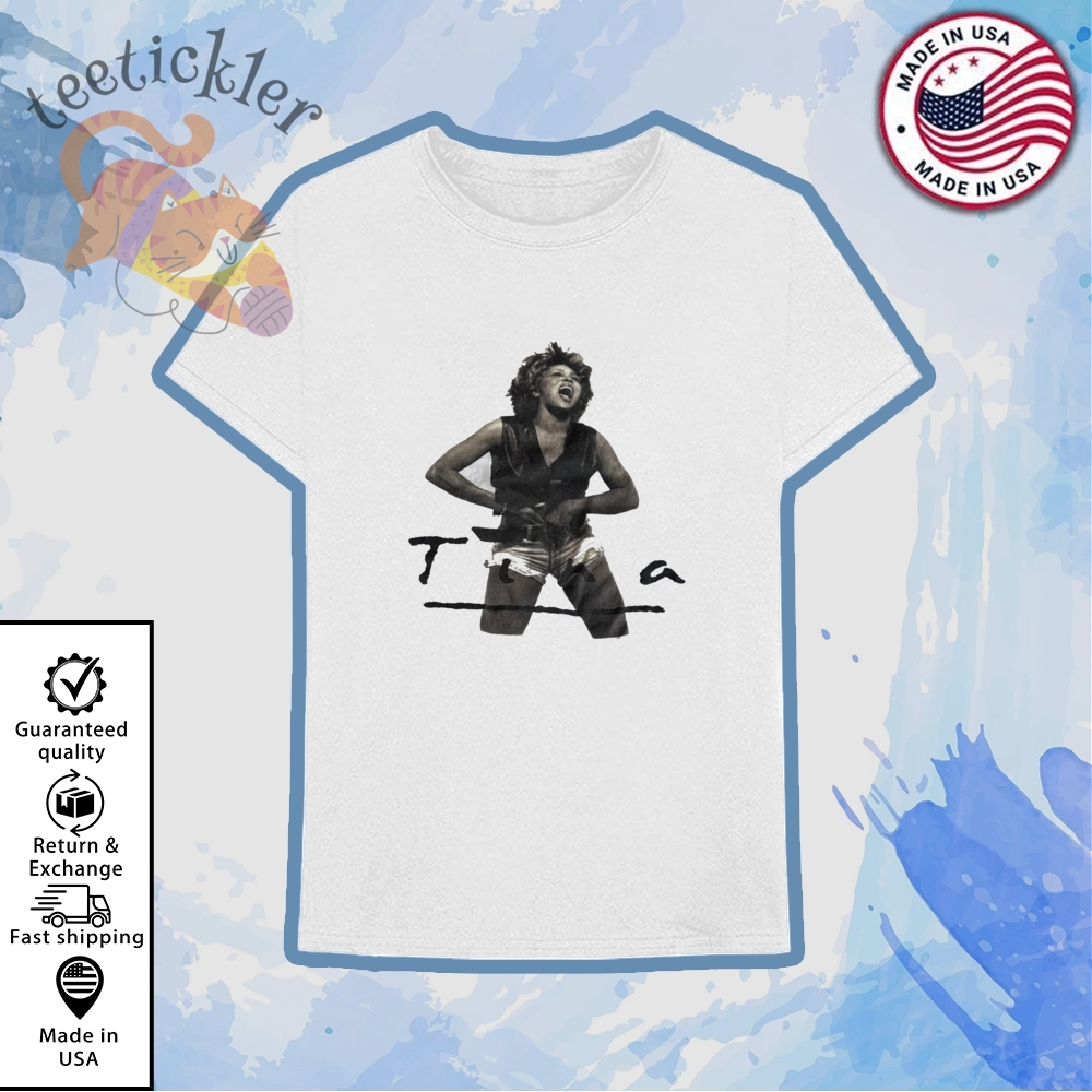 "Iconic Tribute Tees: Celebrate Movies, Sports, and Music in Style" 9 Beyonce Wearing Tina Turner 1993 Shirt Legendary Concert Throwback Tee