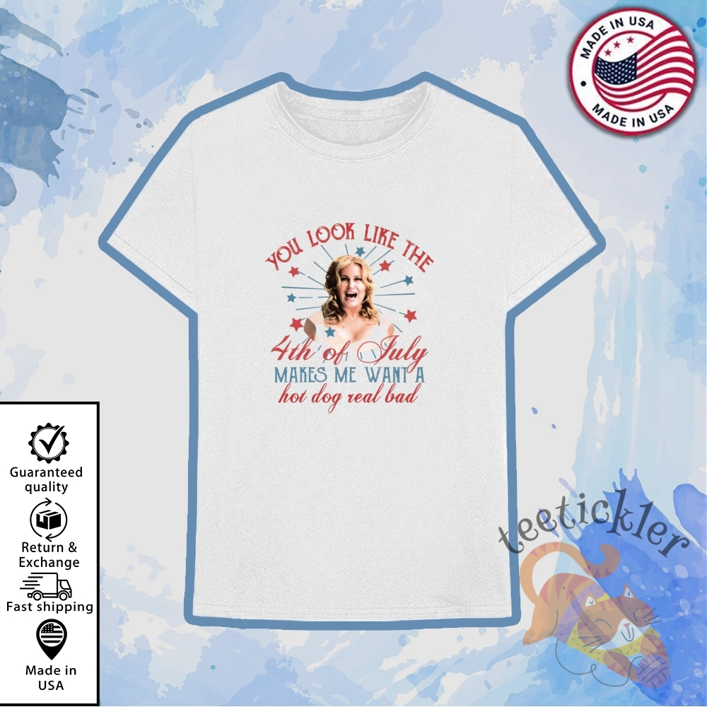 You Look Like The Fourth Of July 2025 Meme Shirt Viral Independence Day Quote Tee