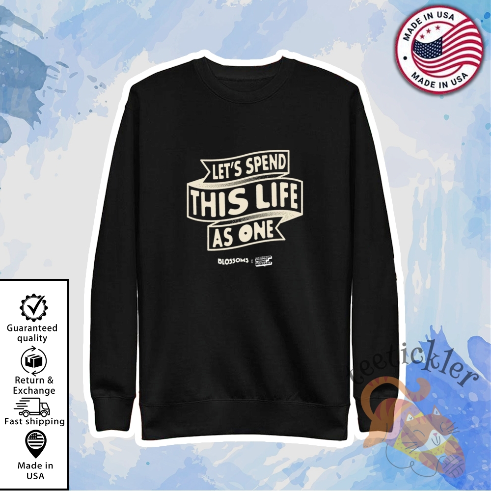 Blossoms Calm Lifeline Shirt Official Band Merchandise 2025 5 Blossoms CALM Lifeline Shirt Official Band Merchandise 2025
