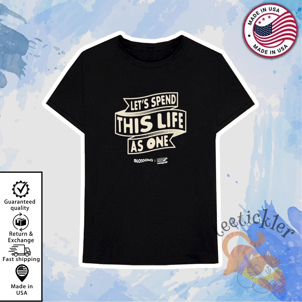 Blossoms Calm Lifeline Shirt Official Band Merchandise 2025 6 Blossoms CALM Lifeline Shirt Official Band Merchandise 2025
