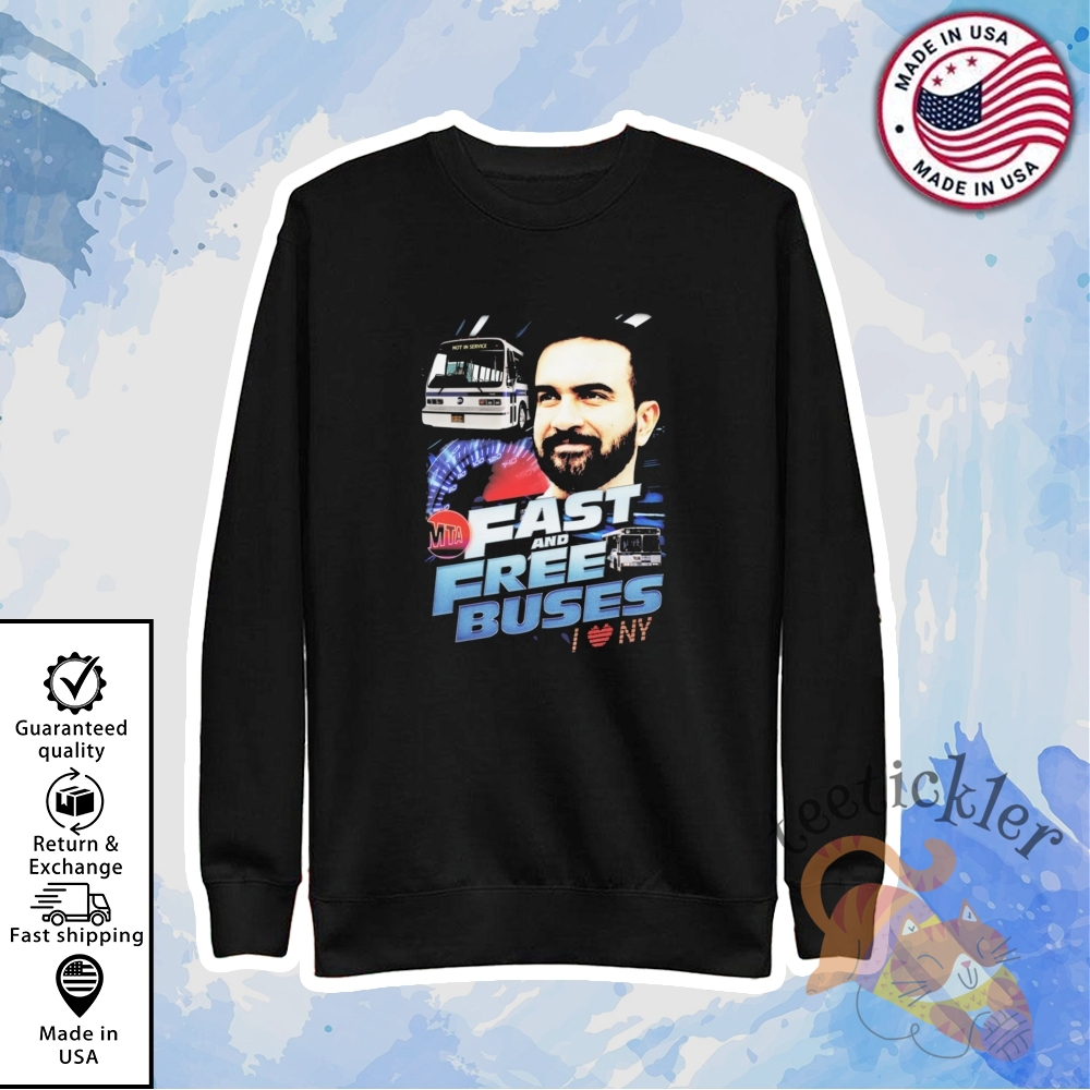 Zohran Mamdani Fast And Free Buses Shirt Progressive Political Tee 5 Zohran Mamdani Fast And Free Buses Shirt Progressive Political Tee