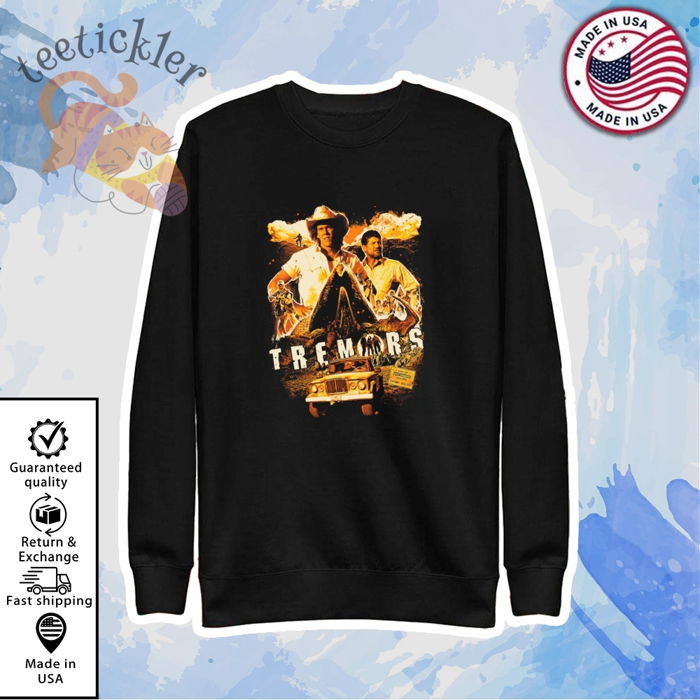 Tremors Regular Tee Shirt Classic Perfection Town Graphic Tee 5 Tremors Regular Tee Shirt Classic Perfection Town Graphic Tee