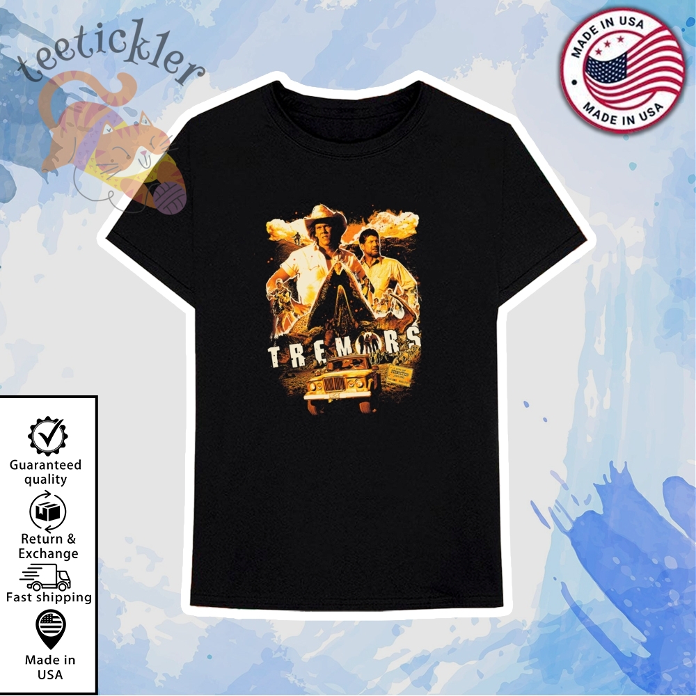 Tremors Regular Tee Shirt Classic Perfection Town Graphic Tee 6 Tremors Regular Tee Shirt Classic Perfection Town Graphic Tee