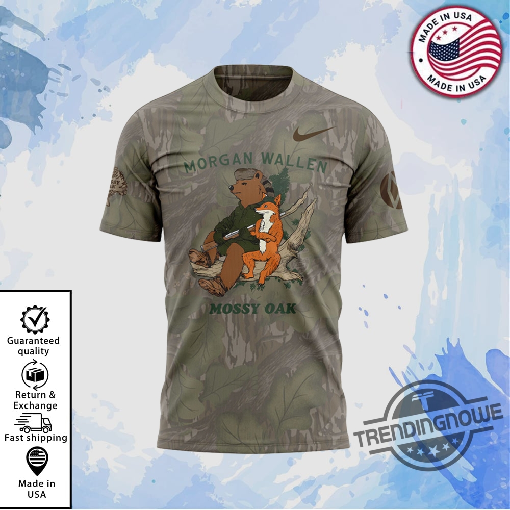 The Mossy Oak Morgan Wallen Camo Shirt Hoodie Country Music Outdoor Apparel 2 The Mossy Oak Morgan Wallen Camo Shirt Hoodie Country Music Outdoor Apparel