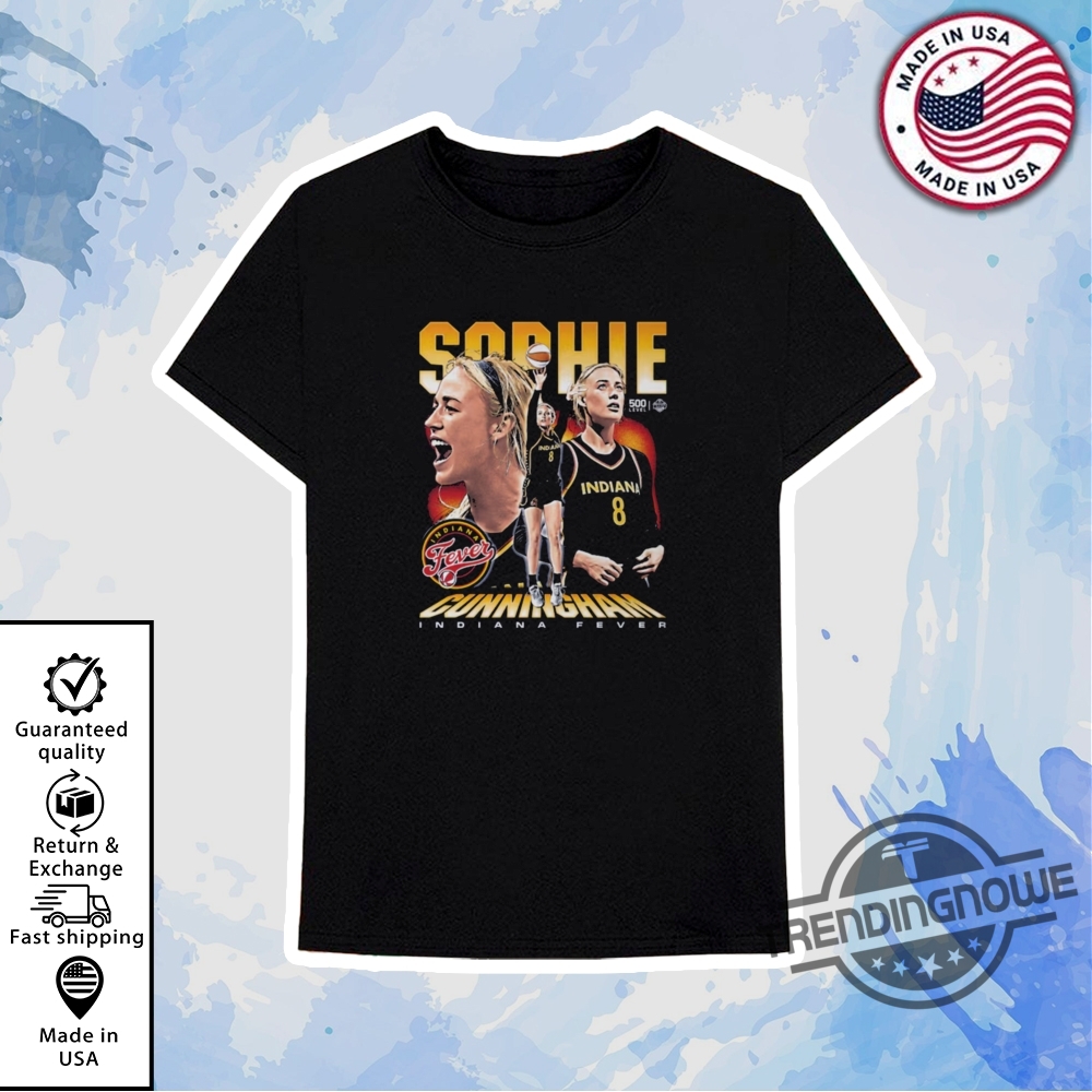 Indiana Fever Sophie Cunningham 500 Level Shirt Official Wnba Fan Gear 6 Indiana Fever Sophie Cunningham 500 Level Shirt Official WNBA Fan Gear