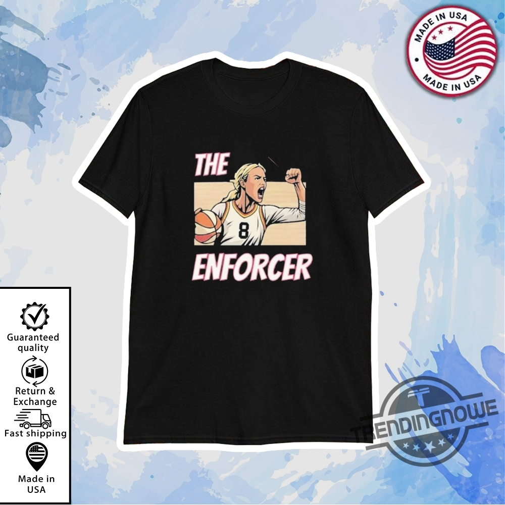 Sophie Cunningham Fever The Enforcer Shirts Wnba Star Graphic Tee