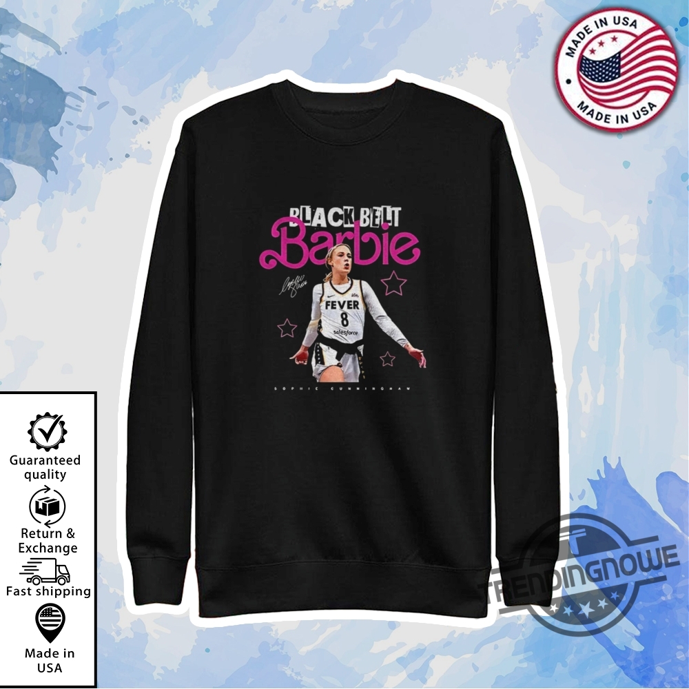 Black Belt Barbie Sophie Cunningham Shirt Fierce And Fun Wnba Graphic Tee 5 Black Belt Barbie Sophie Cunningham Shirt Fierce And Fun WNBA Graphic Tee