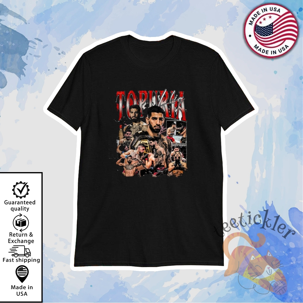 Vintage Ilia Topuria T Shirt Mma El Matador La Leyenda Ufc Fan Gift