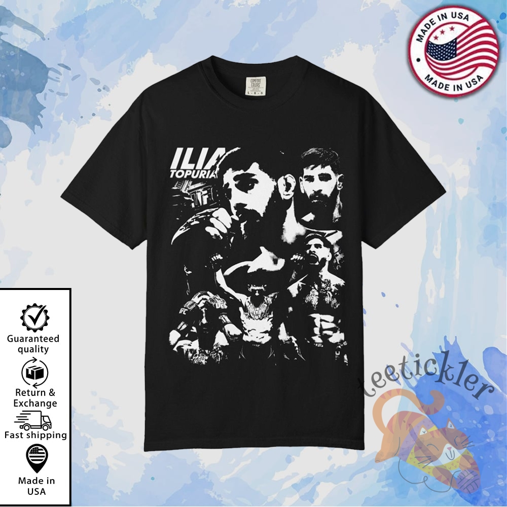 Ilia Topuria T Shirt Ufc Star Fighter Fan Apparel