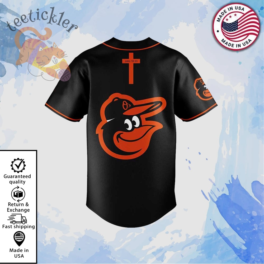 Baltimore Orioles Jesus Won 2025 Baseball Jersey Faith And Team Spirit Gear