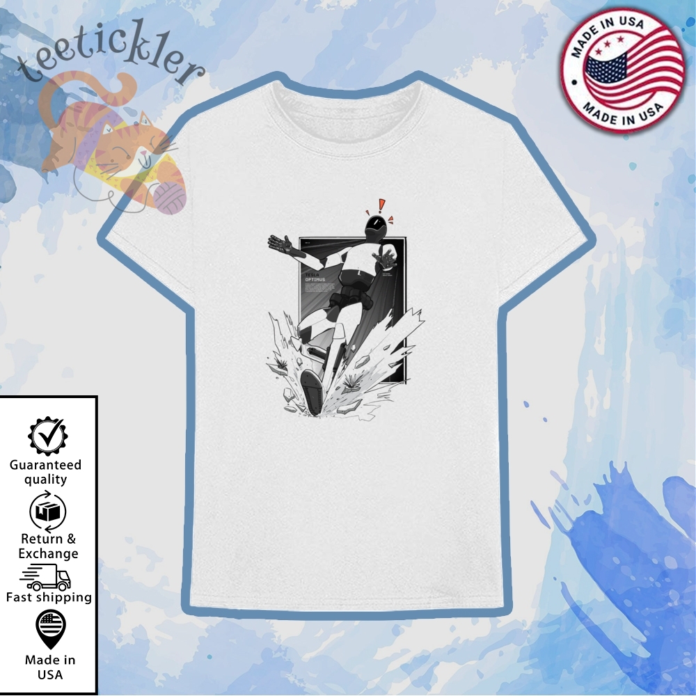 New Tesla Optimus Electric Slide Shirt Futuristic Tesla Robot Graphic Tee