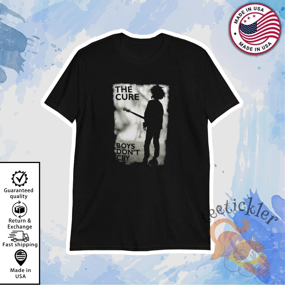 Pedro Pascal Wearing The Cure Boys Dont Cry Shirt Celebrity Style Concert Tee