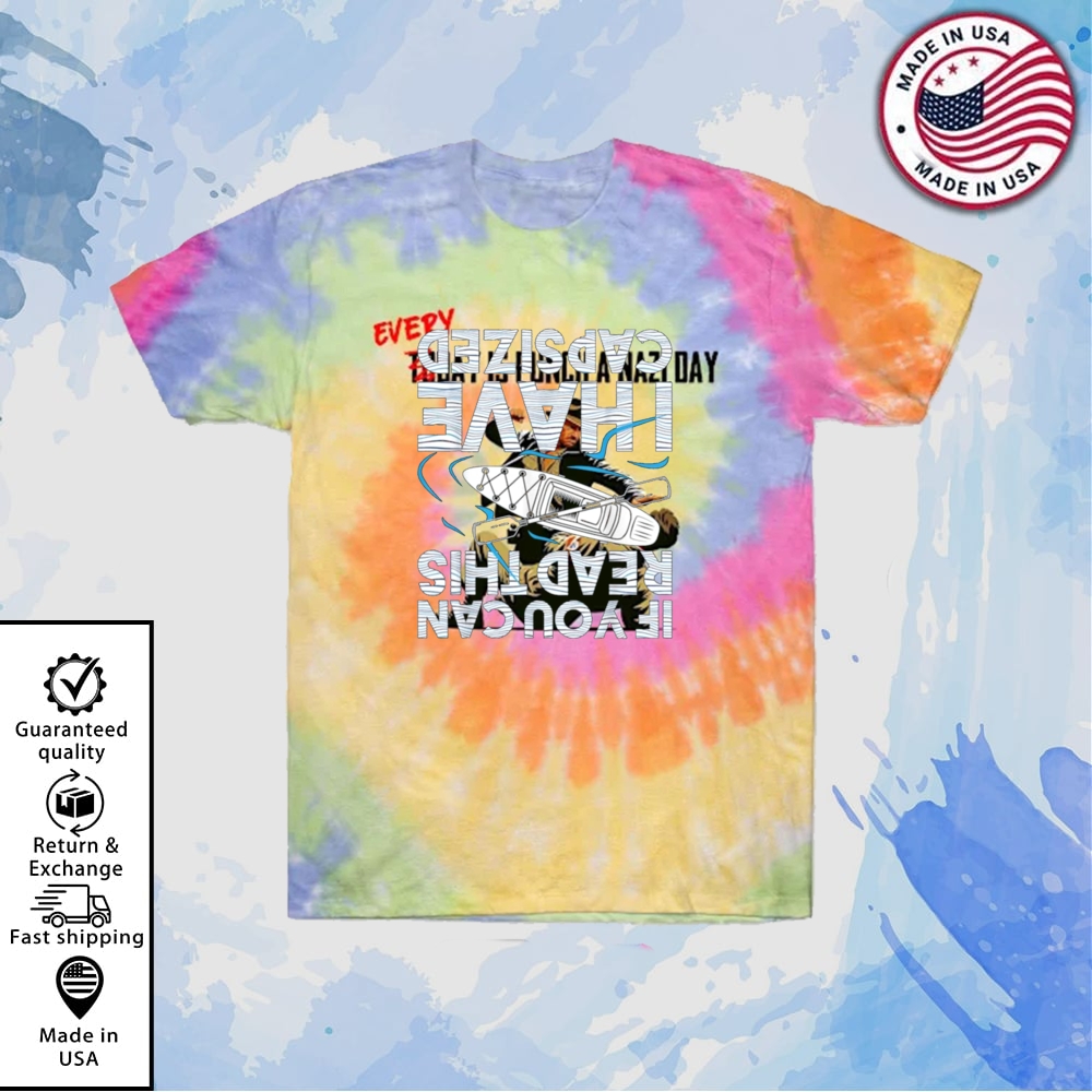 Every Day Is Punch A Nazi Day Tie Dye Shirt Bold Anti Fascist Statement Tee