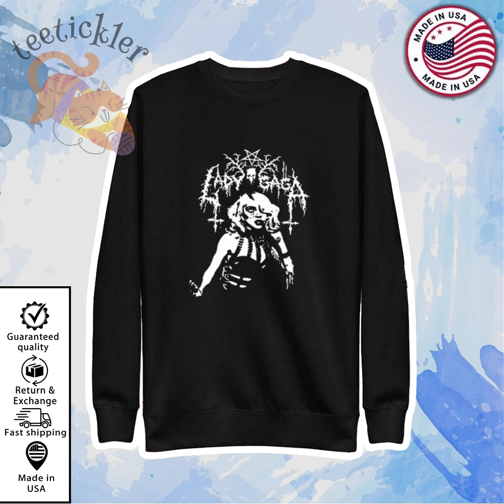 Lady Gaga Death Metal Shirt 5 Lady Gaga Death Metal Shirt
