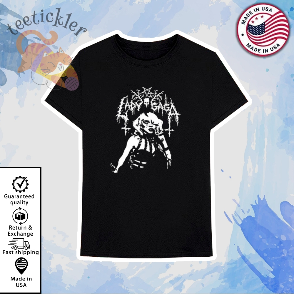 Lady Gaga Death Metal Shirt 6 Lady Gaga Death Metal Shirt